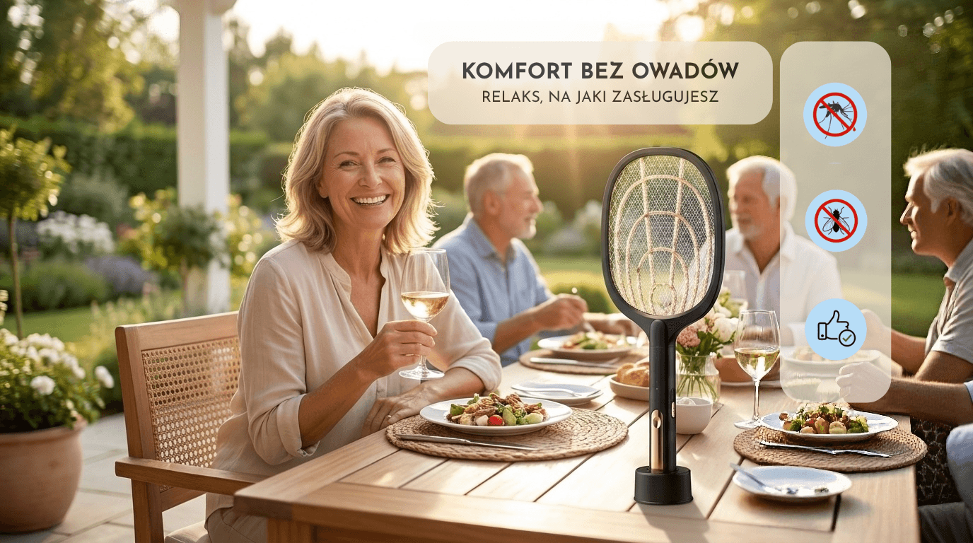 Pozbądź się komarów natychmiast i ciesz się wieczorem