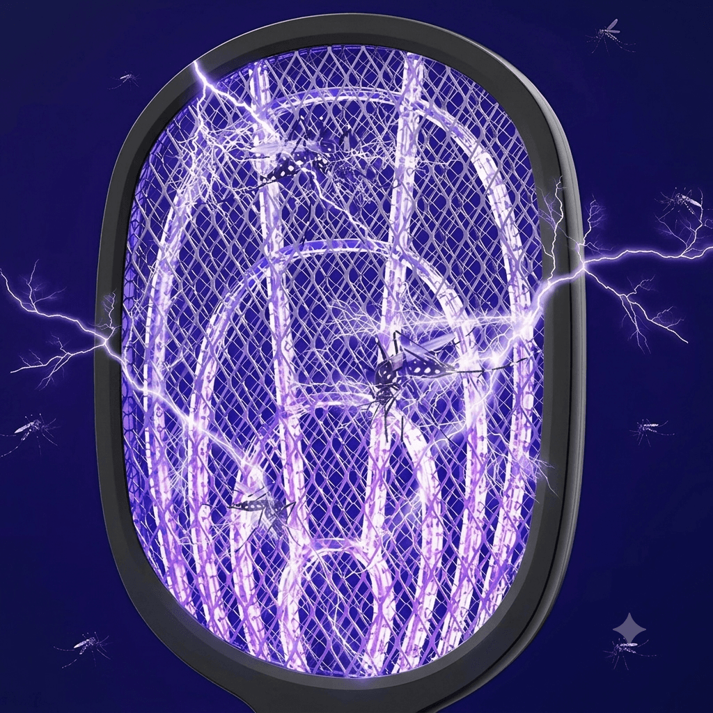 Fly Zap - elektryczna łapka / lampa na owady 2w1