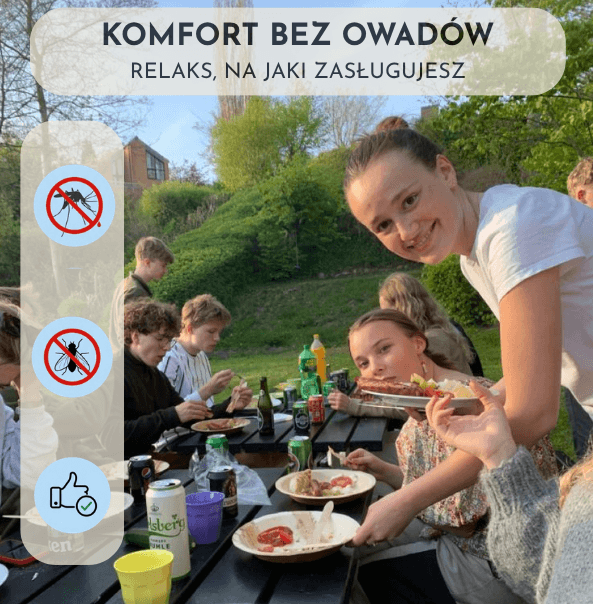 Pozbądź się komarów natychmiast i ciesz się wieczorem