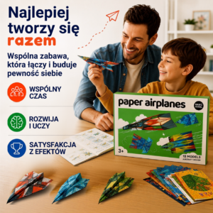 Składolot - Zestaw do składania samolotów. Zabawa jak dawniej!